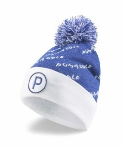 PUMA Golf Puma Removable Pom Beanie -Apparel Sales 024148 01 81798.1669666278