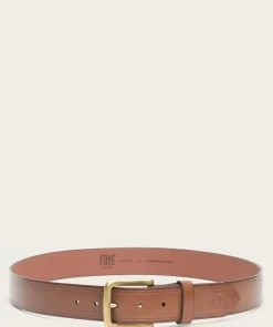 The Frye Company Flat Strap Heat Crease Belt
