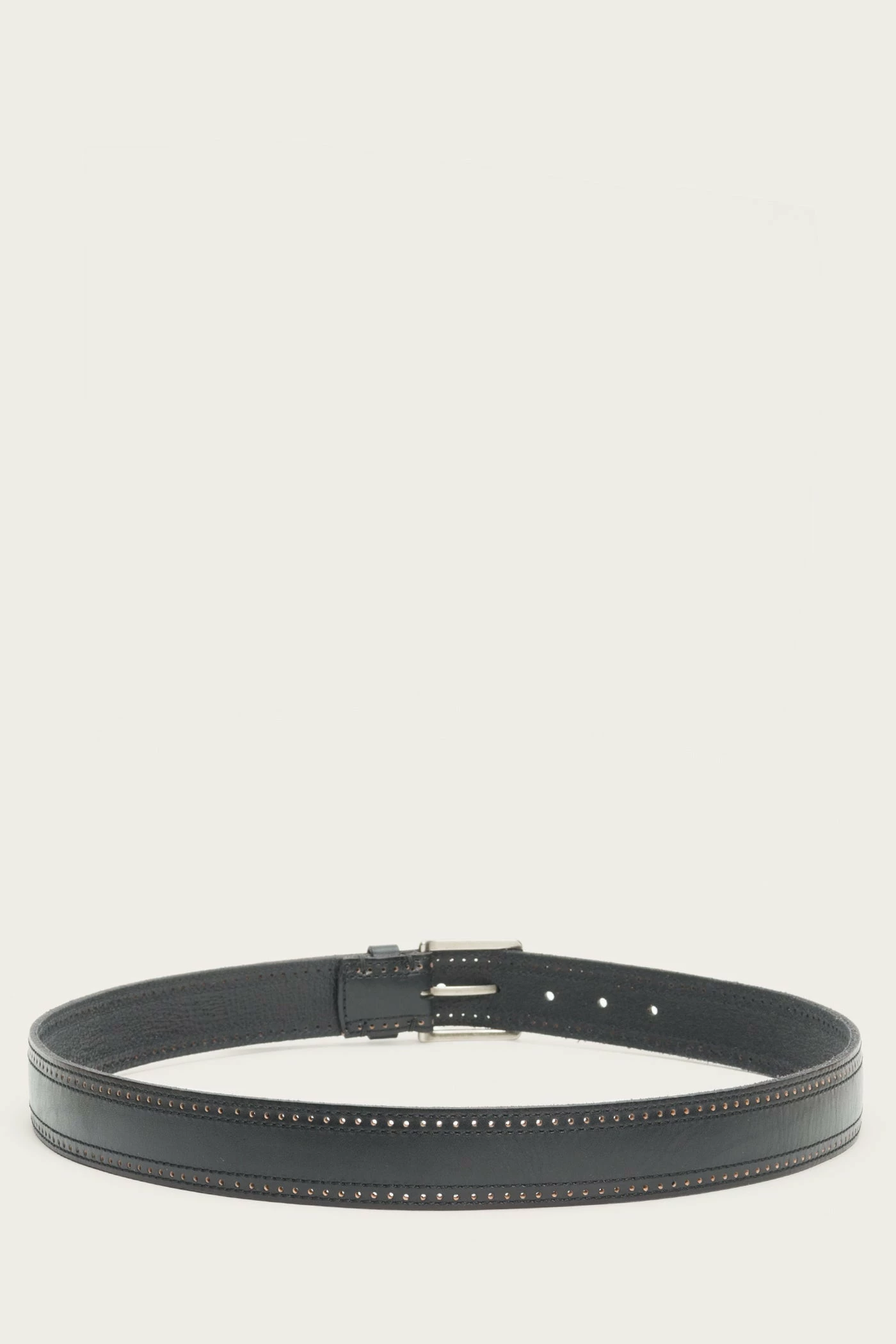 The Frye Company Double Edge Stitch Perf Belt 4 The Frye Company Double Edge Stitch Perf Belt - Image 2