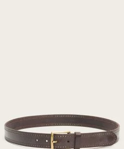 The Frye Company Double Edge Stitch Perf Belt