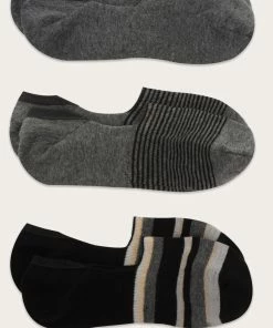 The Frye Company Sneaker Liners Three-Pack -Men’s