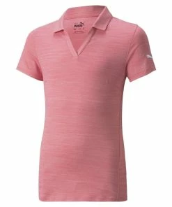 PUMA Golf Puma Girls Cloudspun Free Polo