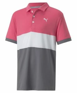 PUMA Golf Puma Boys Cloudspun Highway Polo 16 PUMA Golf Puma Boys Cloudspun Highway Polo -Apparel Sales 534341 04 93415.1665511785