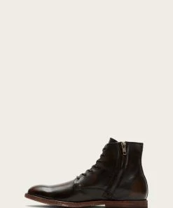 The Frye Company Chris Lace Up Zip 12 The Frye Company Chris Lace Up Zip -Apparel Sales 81592 bronze s