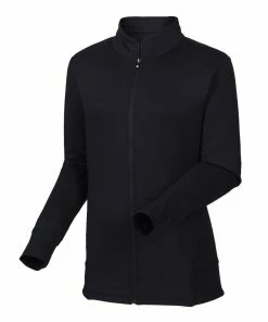 FootJoy Golf FootJoy Womens Full-Zip Panel Pocket Mid-Layer