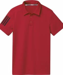 Adidas Golf Adidas Boys Performance Three Stripe Polo