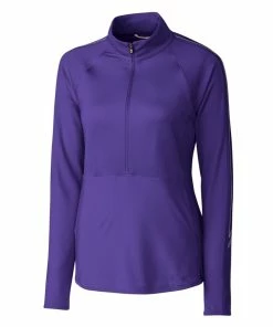 Cutter & Buck Ladies Pennant Sport 3/4 Zip Top -Apparel Sales LCK08717 CLP MANN HG 78170.1649798504