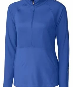 Cutter & Buck Ladies Pennant Sport 3/4 Zip Top -Apparel Sales LCK08717 TBL MANN HG 36339.1649798504