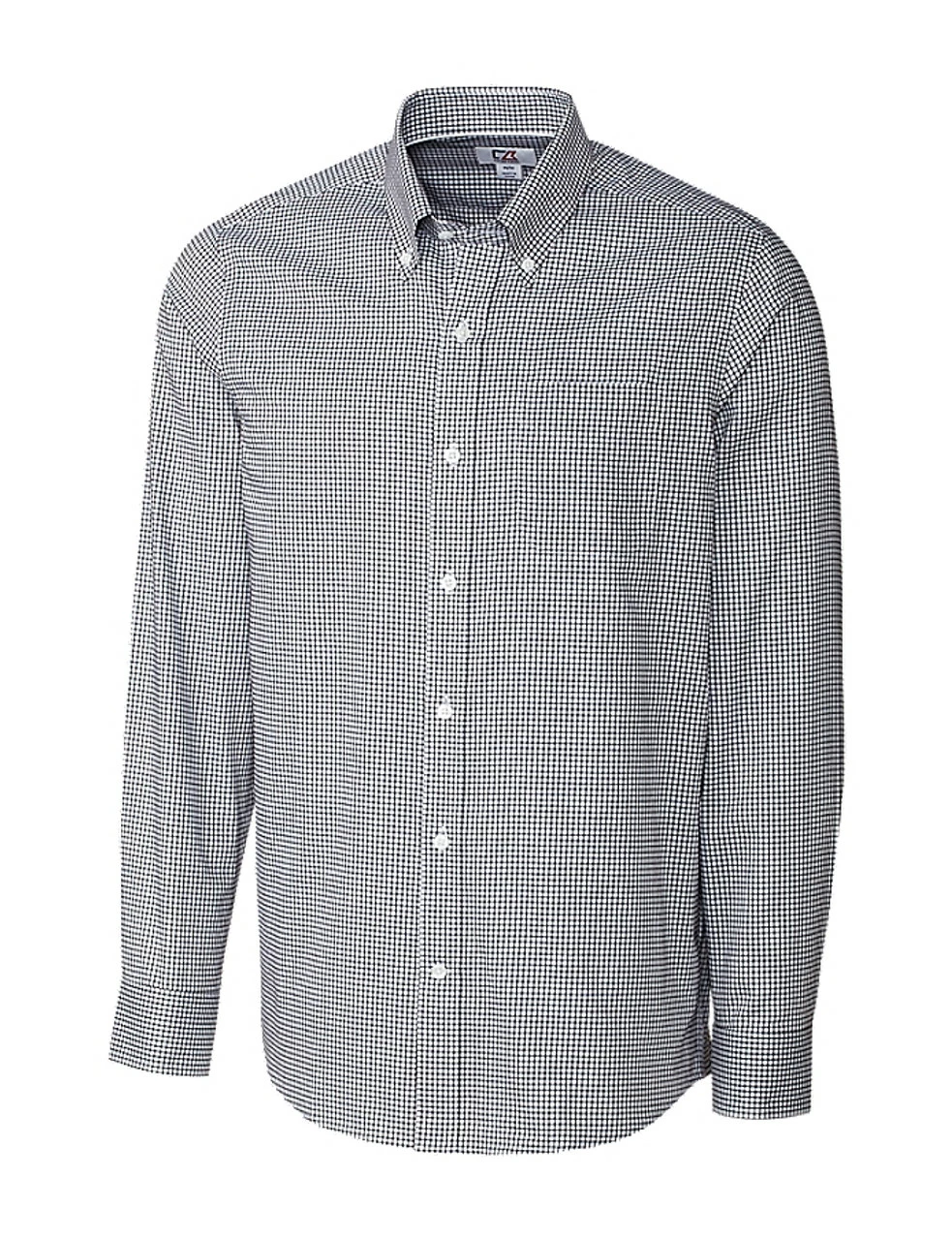 Cutter & Buck Long Sleeve Tailored Fit Tattersall Shirt 4 Cutter & Buck Long Sleeve Tailored Fit Tattersall Shirt - Image 2