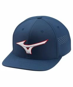 Mizuno Golf Mizuno Tour Flat Snapback Cap 15 Mizuno Golf Mizuno Tour Flat Snapback Cap -Apparel Sales Mizuno Tour Flat Snapback Cap Navy 48496.1654018396