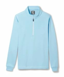 FootJoy Golf FootJoy Junior Half-Zip Contrast Stitch Mid-Layer 8 FootJoy Golf FootJoy Junior Half-Zip Contrast Stitch Mid-Layer -Apparel Sales fj 25301 59154.1675977074