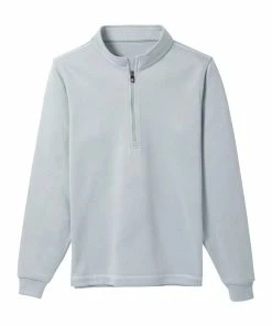 FootJoy Golf FootJoy Junior Half-Zip Contrast Stitch Mid-Layer 9 FootJoy Golf FootJoy Junior Half-Zip Contrast Stitch Mid-Layer -Apparel Sales fj 28165 40737.1675977074