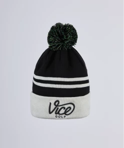 Beanie Striped Black / Cool Gray